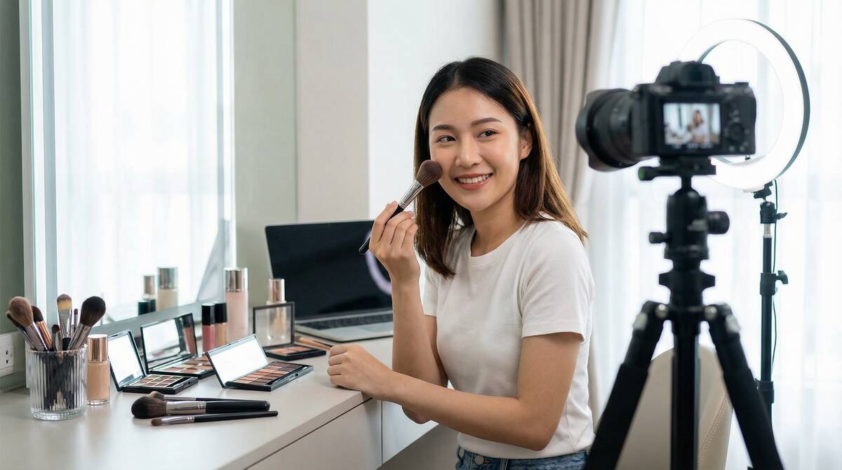 糖心vlog美妆视频教程