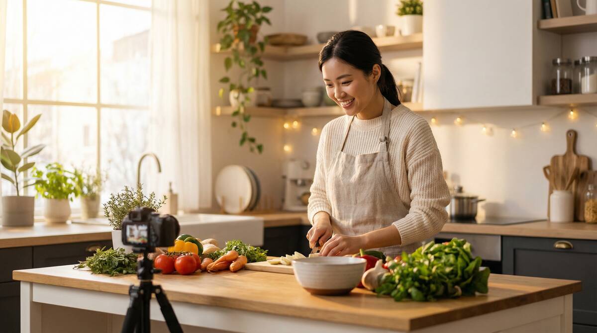 糖心vlog美食视频